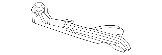 Quarter Panel Gutter - GM (86525976) - view 2