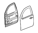 Door Shell - GM (86532987) - view 7
