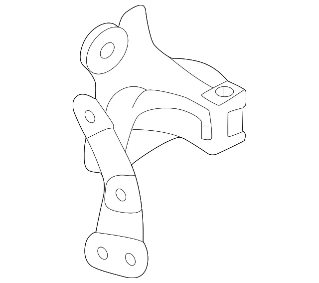 Upper Hinge - GM (86536059) - view 2