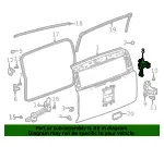 Upper Hinge - GM (86536059) - view 6