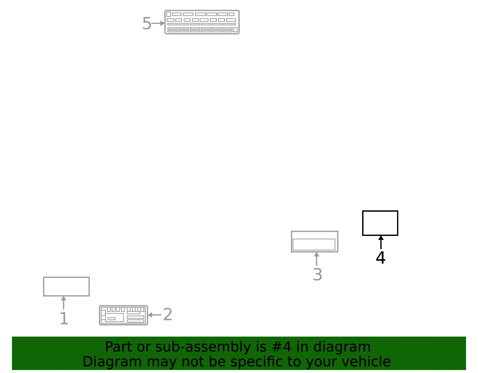 Label - GM (86538532) - view 2