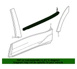Belt Molding - GM (86541594) - view 6