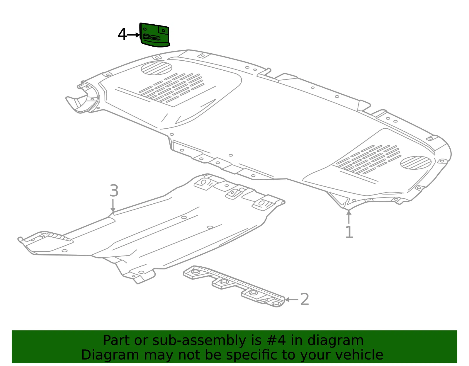 Deflector - GM (86545293) - view 3