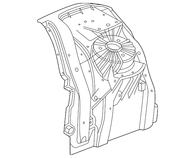 Apron Assembly - GM (86554242) - view 2