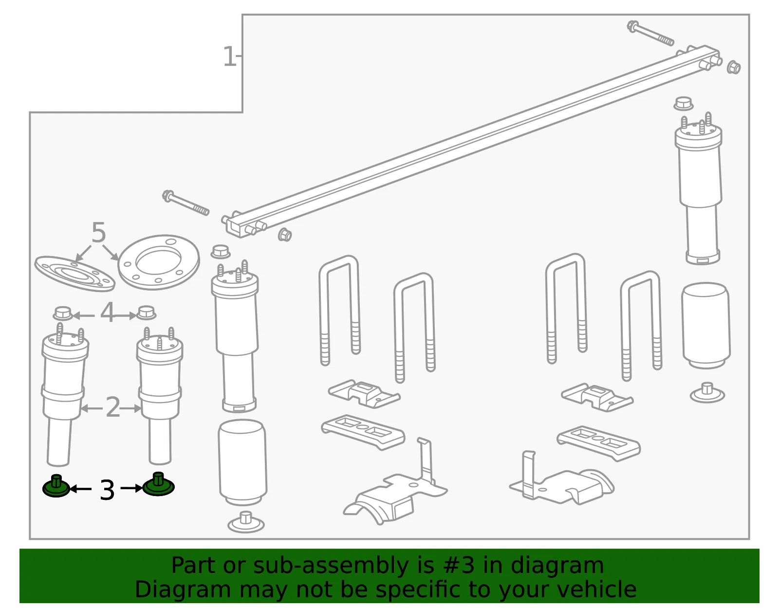 Bumper - GM (86558790) - view 4