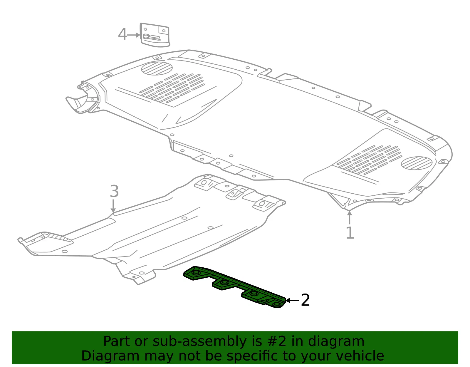 Front Deflector - GM (86559224) - view 3