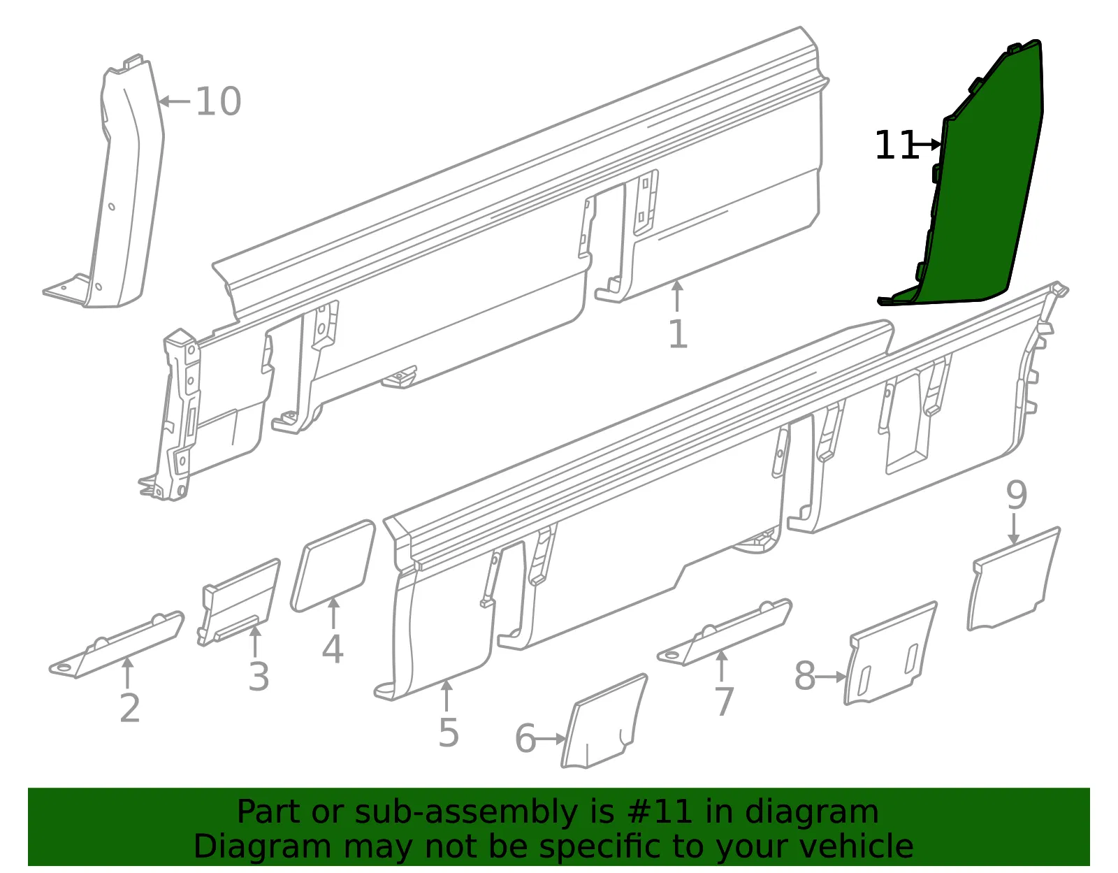 Deflector - GM (86559288) - view 3