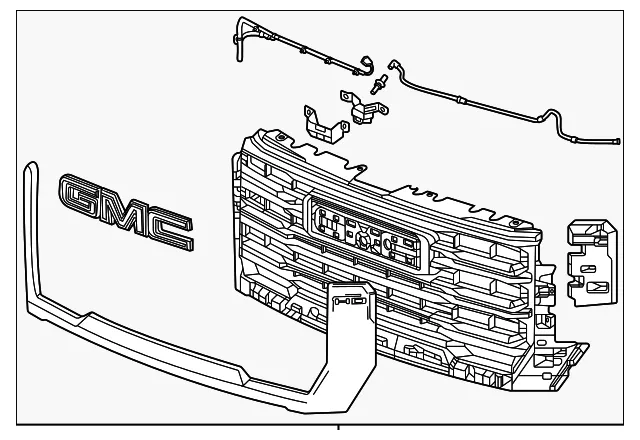 Grille - GM (86560205)