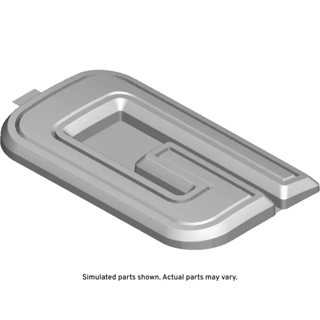 Nameplate - GM (86561643) - view 2