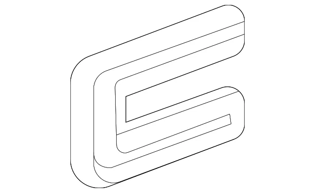 Nameplate - GM (86561648) - view 3