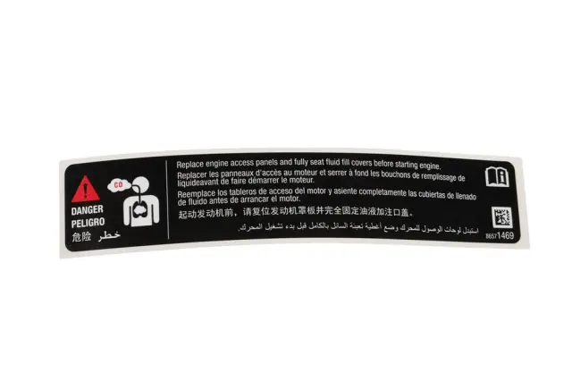Caution Label - GM (86571469) - view 8