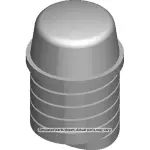 Hood Bumper - GM (86580147) - view 5