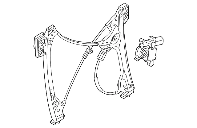 Window Regulator - GM (86584227) - view 4