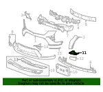 Upper Deflector - GM (86588812) - view 9
