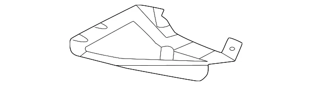 Upper Deflector - GM (86588812) - view 3