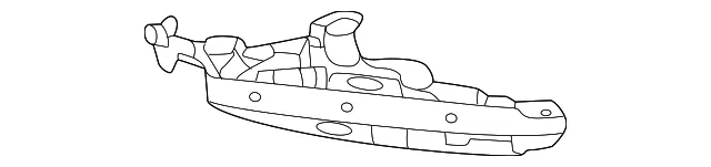 Lower Deflector - GM (86783432) - view 2