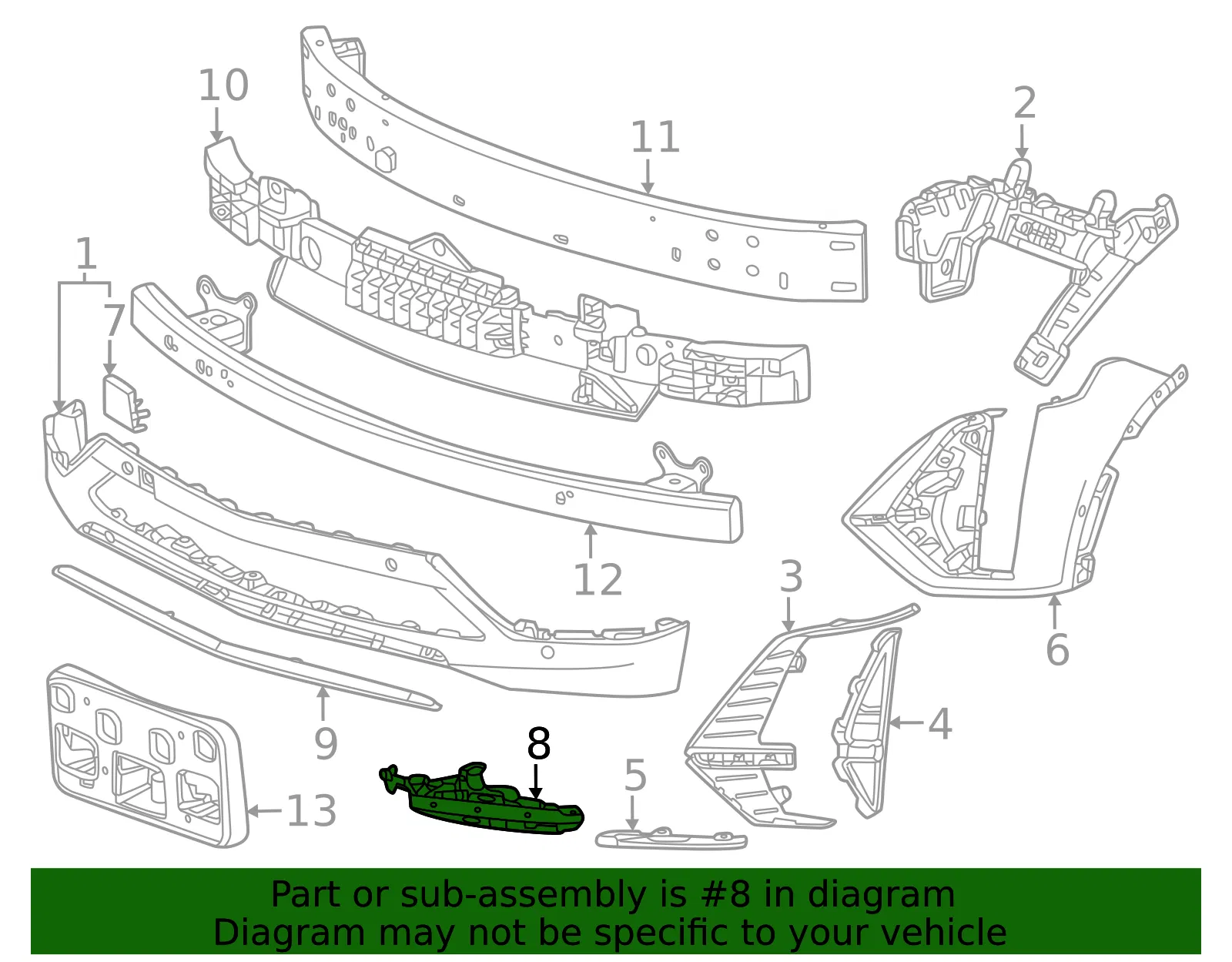 Lower Deflector - GM (86783432) - view 3