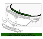 Upper Molding - GM (86784769) - view 6