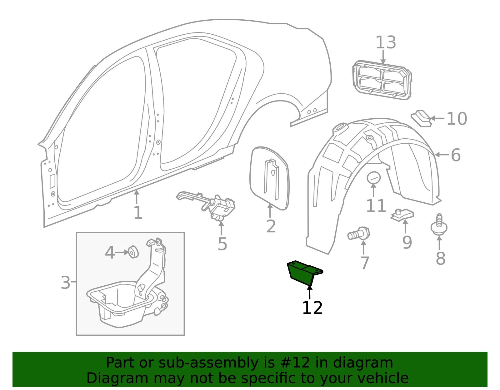 Deflector - GM (86787033) - view 3