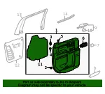 Door Trim Panel - GM (86787253) - view 6