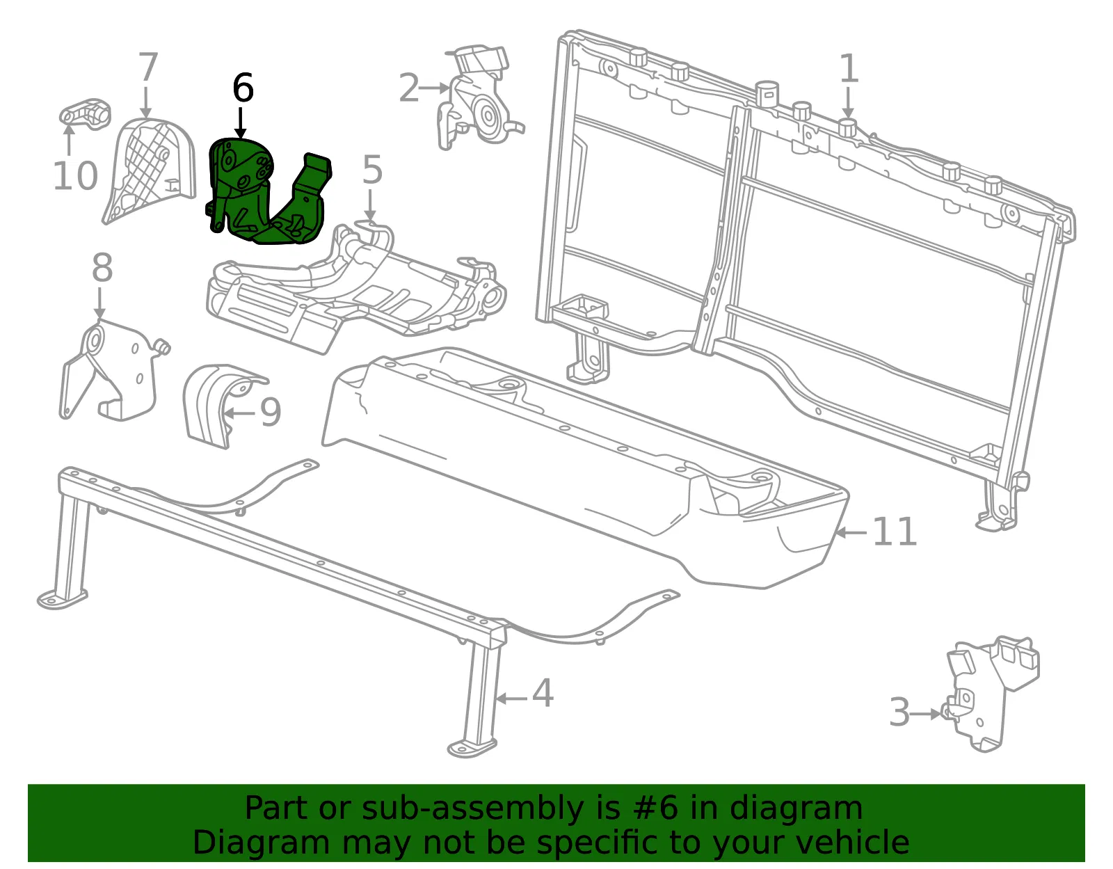 Latch - GM (86788379) - view 3
