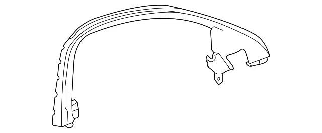 Upper Molding - GM (86796934) - view 2