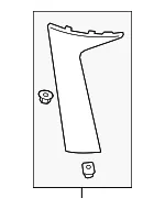 Molding - GM (86799299) - view 5