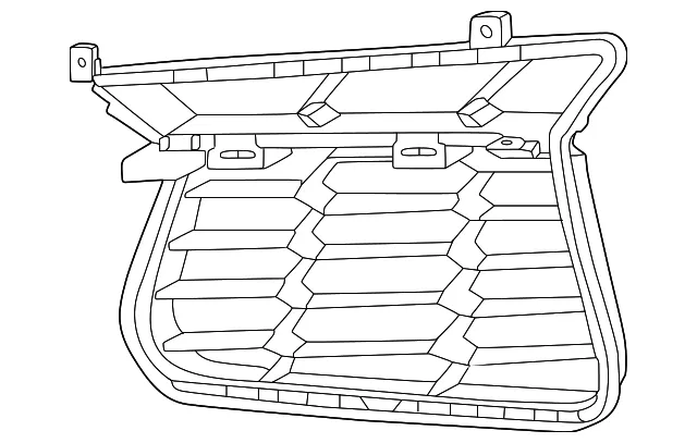 Outer Grille - GM (86801628) - view 3
