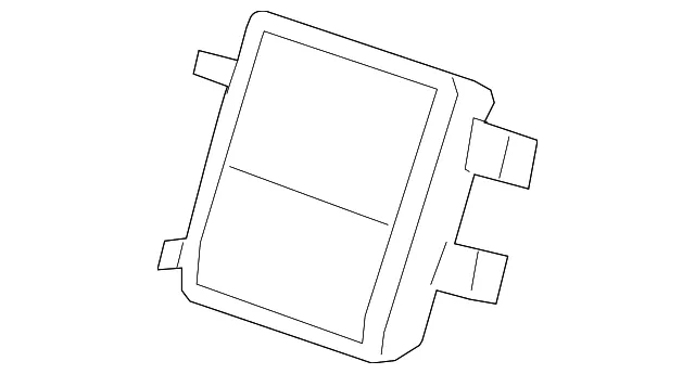 Compartment Door - GM (86808632) - view 2