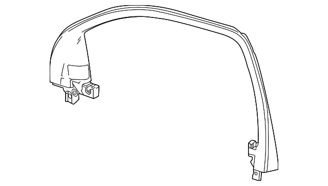 Window Trim - GM (86816625) - view 2