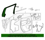 Window Trim - GM (86816627) - view 6