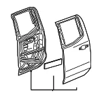 Door Shell - GM (86817879) - view 5