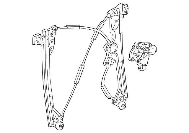 Window Regulator - GM (86818101) - view 2
