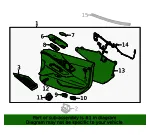 Door Trim Panel - GM (86827193) - view 4