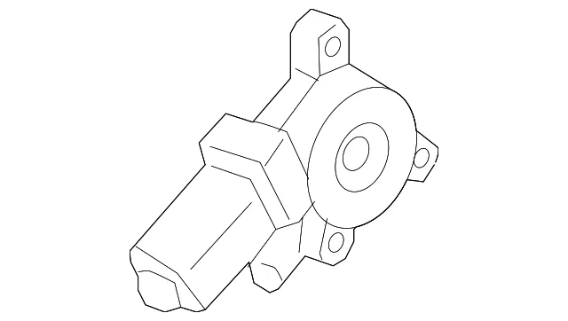 Window Motor - GM (87815933) - view 2