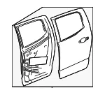 Door Shell - GM (87819884) - view 5