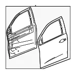 Door Shell - GM (87825458) - view 6