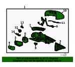 Mirror Assembly - GM (87840331) - view 7