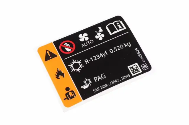 AC Label - GM (87846604)