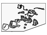Mirror Assembly - GM (87847734) - view 10