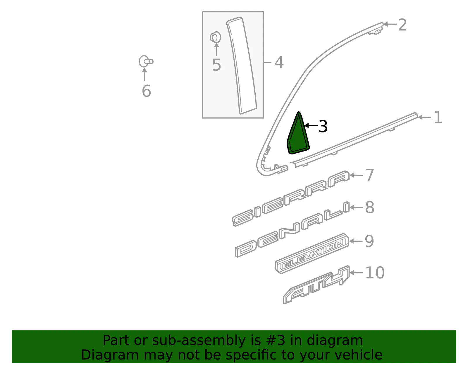 Corner Molding - GM (87849121) - view 4