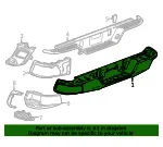 Bumper - GM (87854118) - view 7