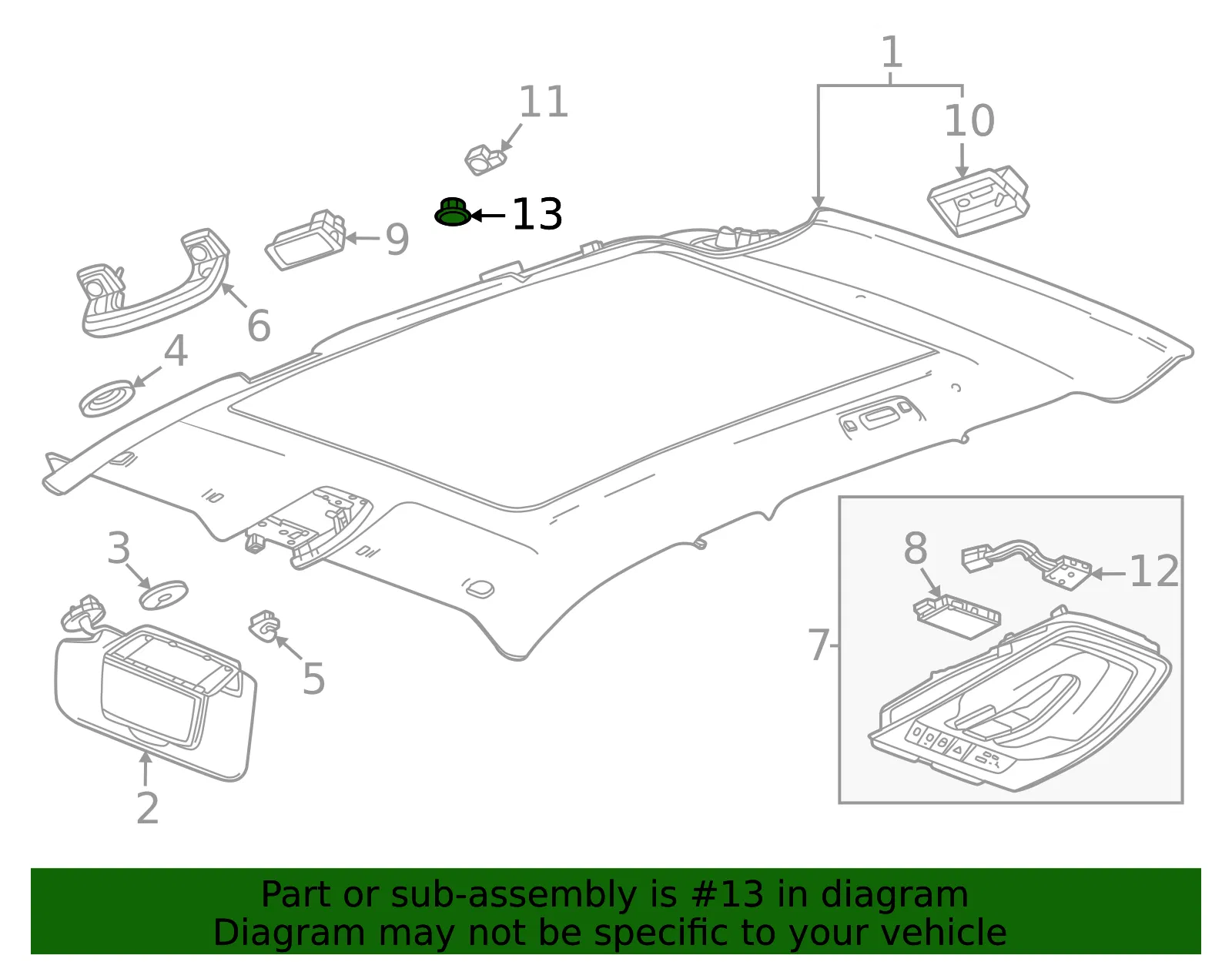 Grille - GM (87854241) - view 3