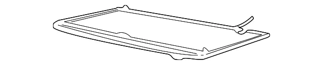 Sunshade Assembly Sun Rf *Gray - GM (88890709)