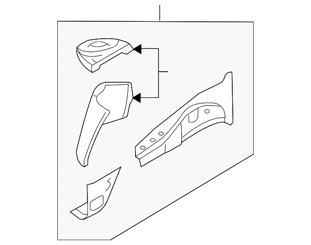 Apron Assembly - Driver's Side (LH) - GM (88895490)