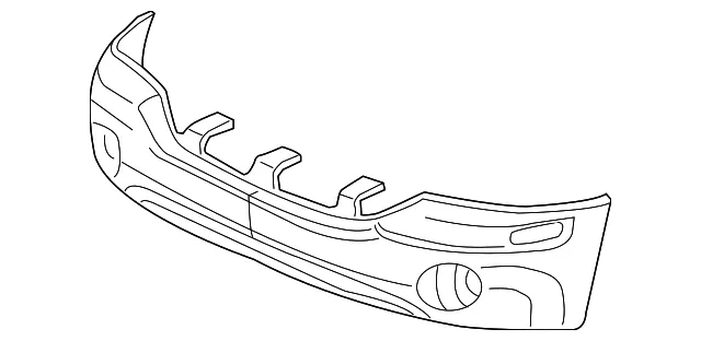 Front Upper Bumper Cover - GM (88937036)
