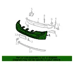 Front Upper Bumper Cover - GM (88937036) - view 4