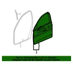 Door Assembly Front Side (Complete) - GM (88948632) - view 4