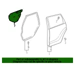 Deflector Rear S/D Wat - GM (88970938) - view 4