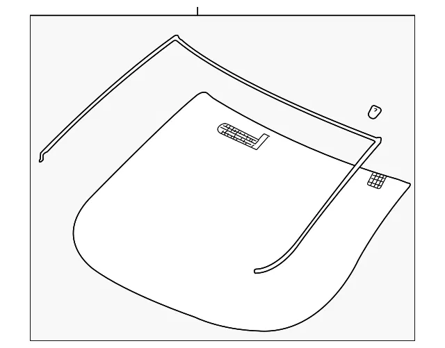 Windshield - GM (89023569)